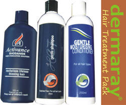 Dermaray Hair Loss Treatment Kit.